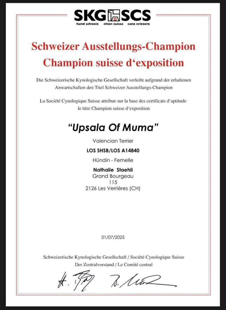 6- Ch.Upsala of Muma_